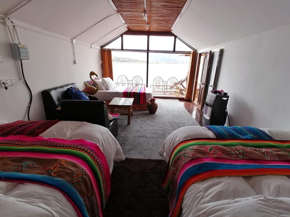 Uros Lake Titicaca Lodge ปูโน ภายนอก รูปภาพ